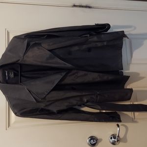 True people black raincoat